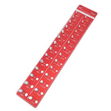 Bolt and Nut Identifier Gauge 10B21 Carbon Steel High Accuracy Nut and Bolt Thread Checker for Detecting Fixed Bolts Red 55x11cm - Extra Image
