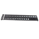 Bolt and Nut Identifier Gauge 10B21 Carbon Steel High Accuracy Nut and Bolt Thread Checker for Detecting Fixed Bolts Black 51x10cm