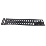 Bolt and Nut Identifier Gauge 10B21 Carbon Steel High Accuracy Nut and Bolt Thread Checker for Detecting Fixed Bolts Black 51x10cm
