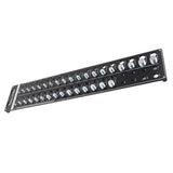 Bolt and Nut Identifier Gauge 10B21 Carbon Steel High Accuracy Nut and Bolt Thread Checker for Detecting Fixed Bolts Black 51x10cm - Extra Image