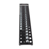 Bolt and Nut Identifier Gauge 10B21 Carbon Steel High Accuracy Nut and Bolt Thread Checker for Detecting Fixed Bolts Black 51x10cm - Extra Image