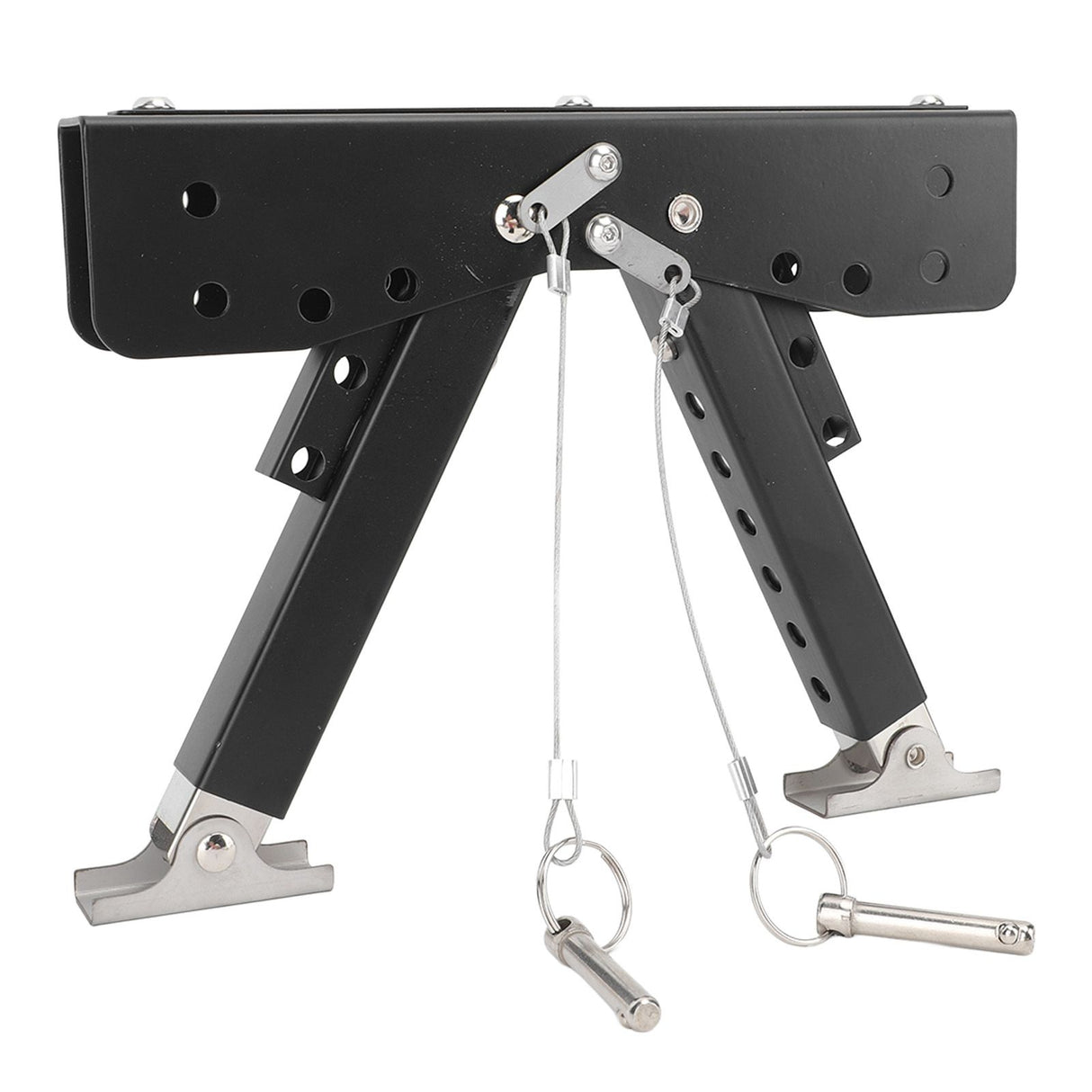 RV Step Stabilizer Household Multifunctional Foldable Steel Solid Stance RV Step Stabilizer