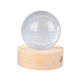 6cm 3D Crystal Ball Luminous Clear Sculpture Round Astronomy Ball Miniature Sculpture Ball Night Light Moon Crystal Ball - Close-Up Angle