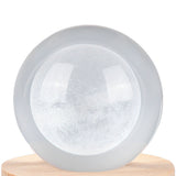 6cm 3D Crystal Ball Luminous Clear Sculpture Round Astronomy Ball Miniature Sculpture Ball Night Light Moon Crystal Ball - Extra Image