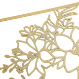 Single Line Art Wall Decor Iron Minimalist Female Line Drawing Home Hanging Wall Decor for Bedroom Kitchen Bathroom Living Room Gold 3PCS - Extra Image