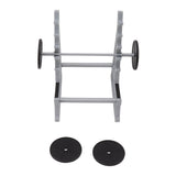 Squat Rack Pen Holder Pen Display Stand Eyebrow Pen Stand Makeup Brush Rack Organizer for Home School Office Use - Front View