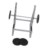Squat Rack Pen Holder Pen Display Stand Eyebrow Pen Stand Makeup Brush Rack Organizer for Home School Office Use - Close-Up Angle