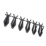 6pcs European Mount Skull Hanger Antler Style Skull Wall Mount Bracket Hangers Deer Hanger with Simple Easy Installation Kits - Extra Image