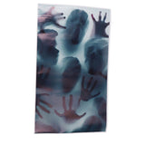 Halloween Decorations PVC Large Halloween Window Cling Scary Halloween Window Sticker - Low Angle