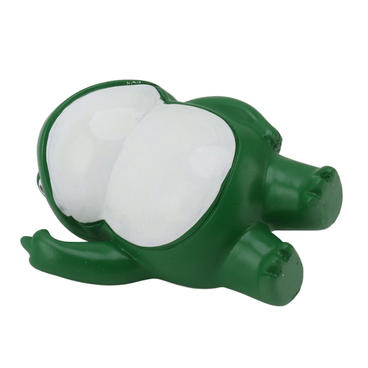 Middle Finger Frog Ornament Outdoor Patio Quirky Little Frog Ornament for Home Office Desktop
