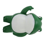Middle Finger Frog Ornament Outdoor Patio Quirky Little Frog Ornament for Home Office Desktop