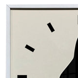 Wall Clock Innovative Nordic Style Cute Cat Pattern Silent Prevents Ticking Living Room Wall Clock for Kitchen Bedroom 40x40cm / 15.7x15.7in - Close-Up Angle