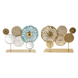 Entrance Hall Desktop Iron Ornament with Mirror Living Room Entrance Hall Decoration for Home Hotel