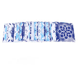 64Pcs Mediterranean Style Tile Paste Sticler Kitchen Bathroom Self Adhesive Removable Glossy Film Tile Sticker 10cm