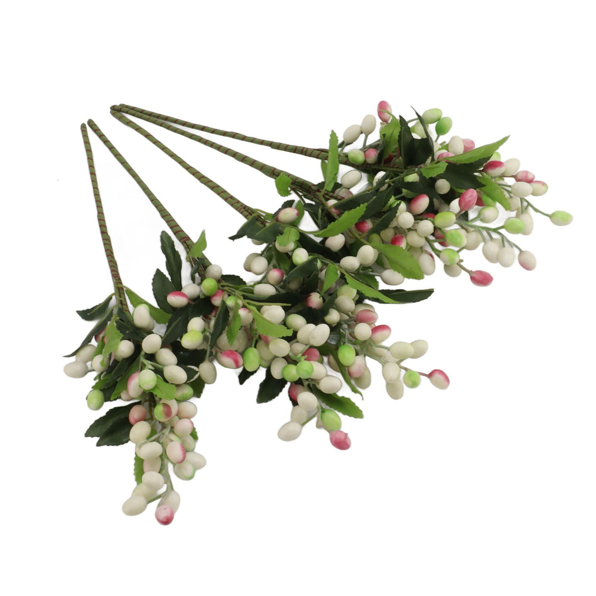 5PCS Artificial Berries Artificial Pip Berry Stems Decoration for Living Room Office Purple