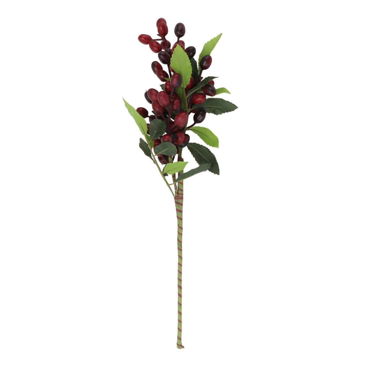 5PCS Artificial Berries Artificial Pip Berry Stems Decoration for Living Room Office Red
