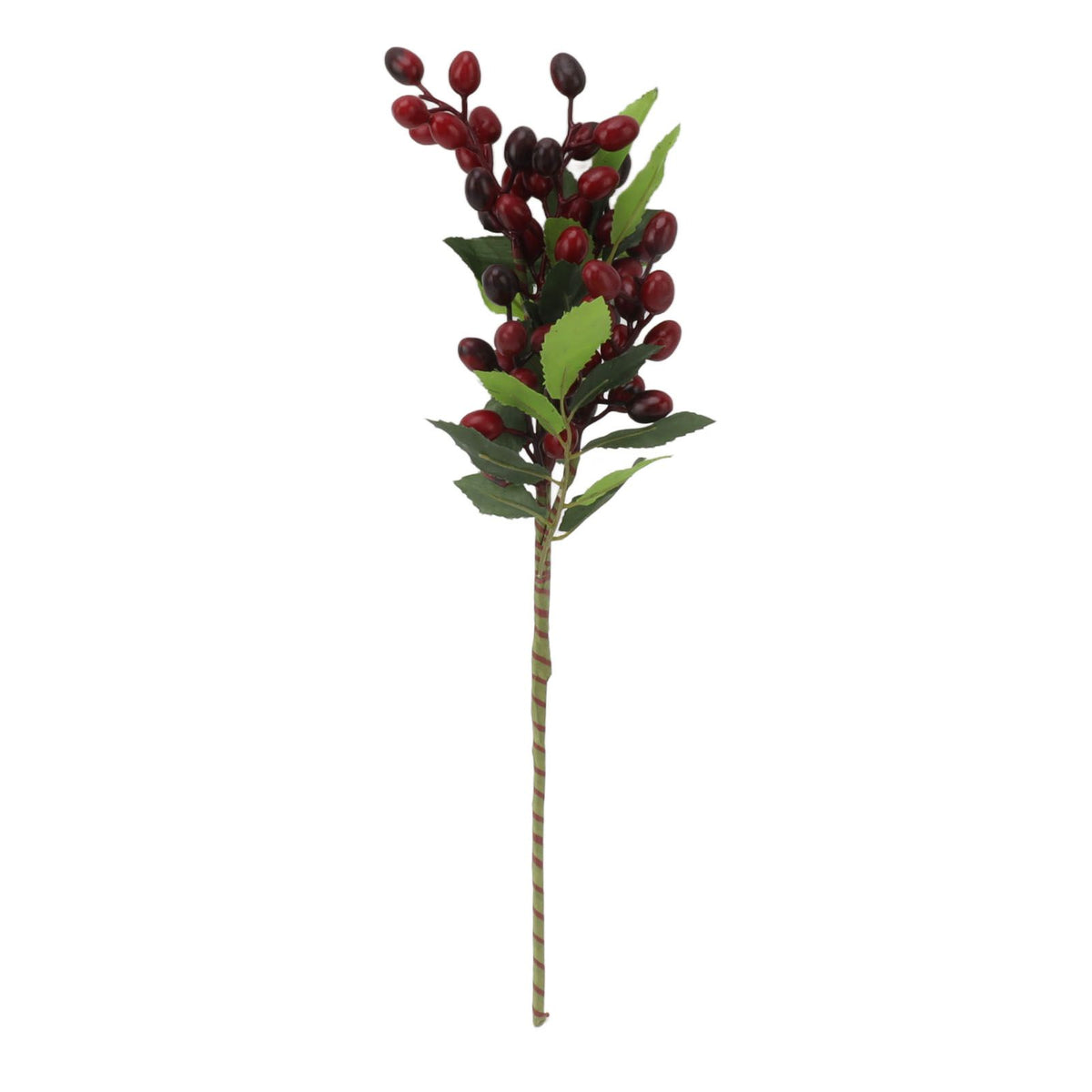 5PCS Artificial Berries Artificial Pip Berry Stems Decoration for Living Room Office Red