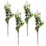 5PCS Artificial Berries Artificial Pip Berry Stems Decoration for Living Room Office White