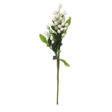 5PCS Artificial Berries Artificial Pip Berry Stems Decoration for Living Room Office White - Close-Up Angle