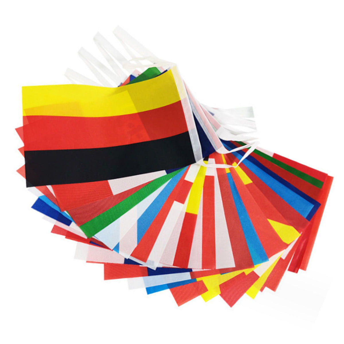 95ft 100 Countries String Flag World Flag Banner International Flags Banner for Party Decorations Bars Sports Clubs School Festivals Celebrations 14x21cm