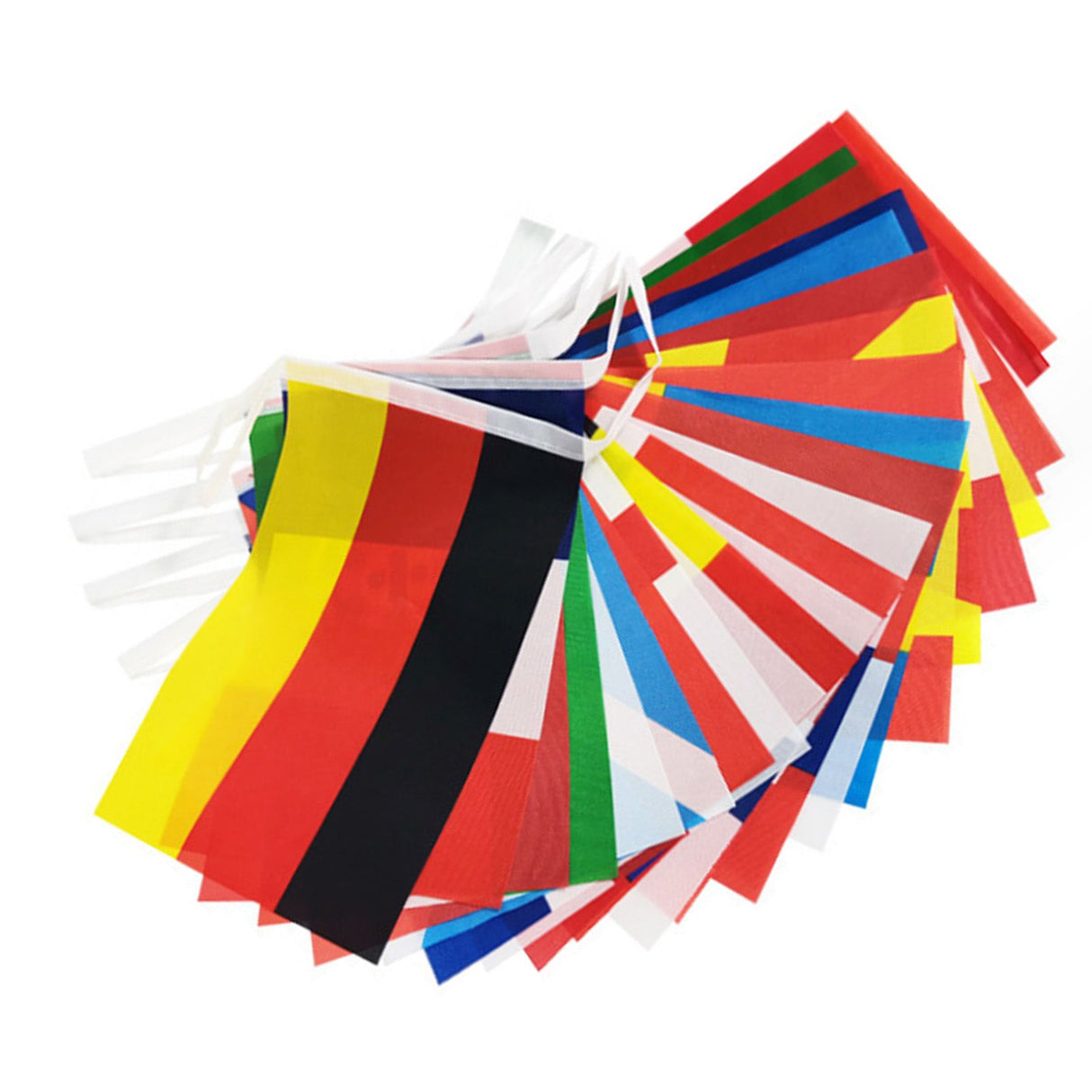 95ft 100 Countries String Flag World Flag Banner International Flags Banner for Party Decorations Bars Sports Clubs School Festivals Celebrations 14x21cm
