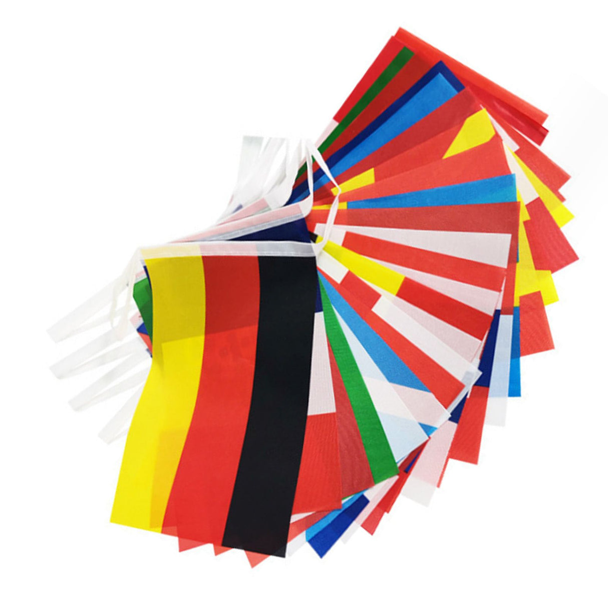 95ft 100 Countries String Flag World Flag Banner International Flags Banner for Party Decorations Bars Sports Clubs School Festivals Celebrations 14x21cm