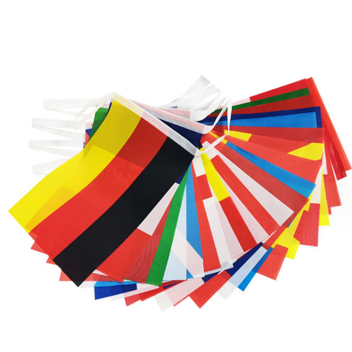 95ft 100 Countries String Flag World Flag Banner International Flags Banner for Party Decorations Bars Sports Clubs School Festivals Celebrations 14x21cm