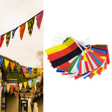 95ft 100 Countries String Flag World Flag Banner International Flags Banner for Party Decorations Bars Sports Clubs School Festivals Celebrations 14x21cm - Extra Image