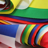 95ft 100 Countries String Flag World Flag Banner International Flags Banner for Party Decorations Bars Sports Clubs School Festivals Celebrations 14x21cm