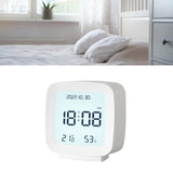 Kids Alarm Clock LED Digital Indoor Alarm Clocks with Temperature and Humidity Display for Kids White - Extra Image