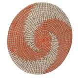 40CM Woven Wall Basket Decor Handmade Seagrass Versatile Bowl Insulation Hook Design Hanging Wall Decor for Living Room