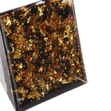 Crystal Epoxy Pyramid Decoration Hand Made 6cm Home Pyramid Desktop Ornament for Positive Energy - Extra Image