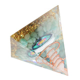 6cm Energy Generator Orgonite Pyramid for Positive Energy Healing Crystal Pyramid Meditation Orgonite Pyramids