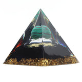 6cm Crystal Pyramid Unique Pure Natural Handmade Crystal Pyramid Ornament for Home Desktop