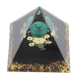 6cm Crystal Pyramid Unique Pure Natural Handmade Crystal Pyramid Ornament for Home Desktop - Extra Image