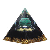 6cm Crystal Pyramid Unique Pure Natural Handmade Crystal Pyramid Ornament for Home Desktop