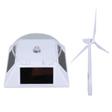 Solar Energy Wind Mill Toy Educational Decorative Dual Use Turbine Solar Powered Windmills for Kids Science Teaching