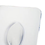 Art Photo Frame Vase Resin Multi Functional Hydroponic Flower Vase for Office Home Transparent White