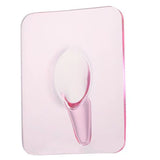Art Photo Frame Vase Resin Multi Functional Hydroponic Flower Vase for Office Home Transparent Red - Front View