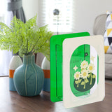 Acrylic Flower Vase Modern Bouquet Holder Clear Plant Floral Container Aesthetic Room Decor Sunflower - Extra Image
