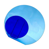 Neon Acrylic Vase Easy To Keep Clean Fashionable Geometric Acrylic Floral Vase for Home Decoration Major and Minor Circle - Side View