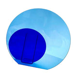 Neon Acrylic Vase Easy To Keep Clean Fashionable Geometric Acrylic Floral Vase for Home Decoration Major and Minor Circle - Top-Down View