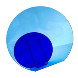 Neon Acrylic Vase Easy To Keep Clean Fashionable Geometric Acrylic Floral Vase for Home Decoration Major and Minor Circle - Extra Image