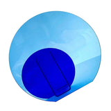 Neon Acrylic Vase Easy To Keep Clean Fashionable Geometric Acrylic Floral Vase for Home Decoration Major and Minor Circle - Extra Image