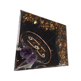 5cm Orgonite Pyramid for Positive Energy Healing Crystal Pyramid Meditation Orgonite Pyramids Chakra Zodiac Energy Generator Cancer - Extra Image
