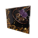 5cm Orgonite Pyramid for Positive Energy Healing Crystal Pyramid Meditation Orgonite Pyramids Chakra Zodiac Energy Generator Leo - Extra Image