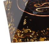 5cm Orgonite Pyramid for Positive Energy Healing Crystal Pyramid Meditation Orgonite Pyramids Chakra Zodiac Energy Generator Leo - Extra Image