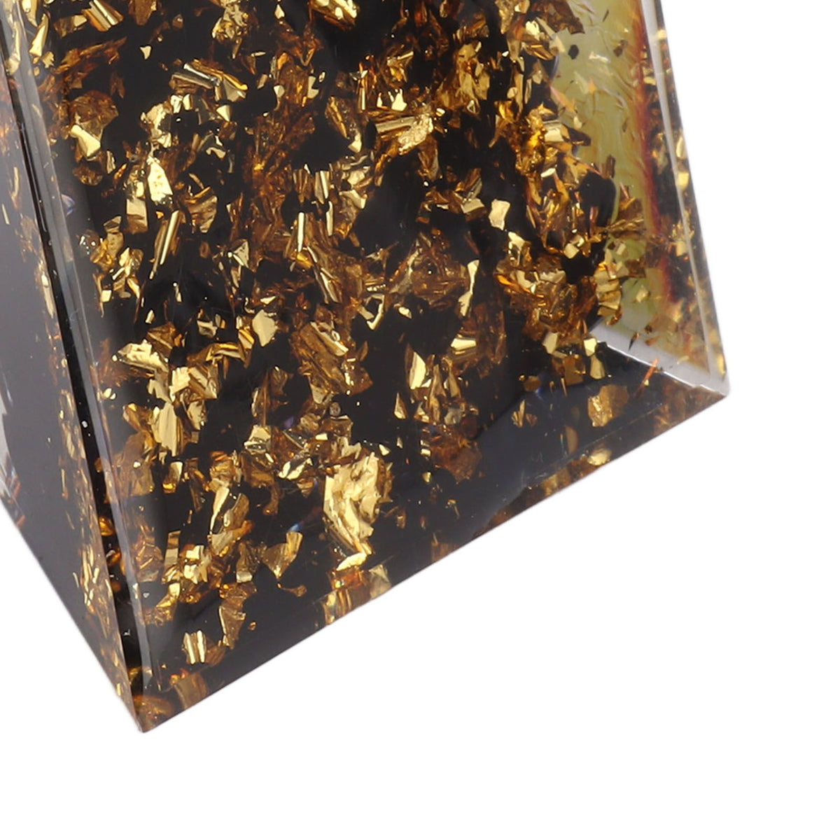 5cm Orgonite Pyramid for Positive Energy Healing Crystal Pyramid Meditation Orgonite Pyramids Chakra Zodiac Energy Generator Virgo