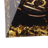 5cm Orgonite Pyramid for Positive Energy Healing Crystal Pyramid Meditation Orgonite Pyramids Chakra Zodiac Energy Generator Libra - Extra Image
