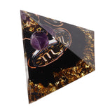 5cm Orgonite Pyramid for Positive Energy Healing Crystal Pyramid Meditation Orgonite Pyramids Chakra Zodiac Energy Generator Scorpio - Extra Image